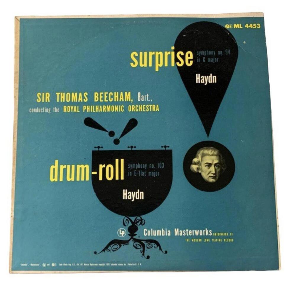 Haydn: Surprise & Drum-Roll Symphonies - Beecham, Royal Philharmonic LP